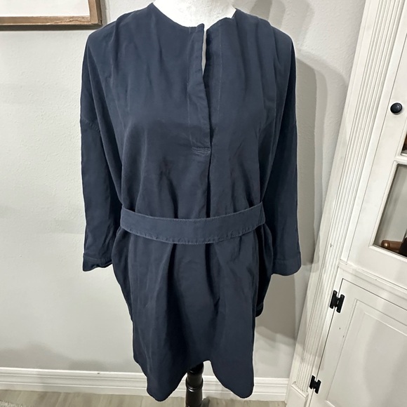 Lucky Brand Dresses & Skirts - Lucky Brand Blue Long Sleeve Dolman Dress